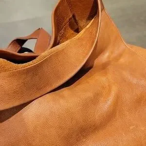 Marie Turnor Leather Backpack Marie Turnor The Nouveau BackPack - Pebble Camel | Garmentory main image 3